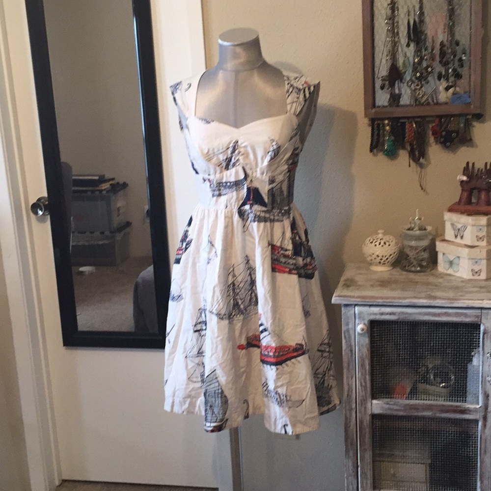 Dress by Girls Of Savoy from Anthropologie